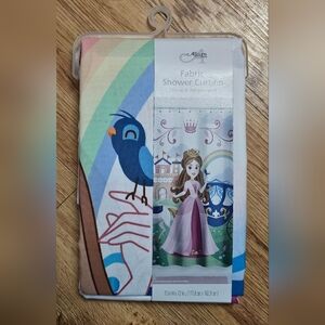 ALLURE Fabric Shower Curtain - Princess